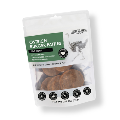 The Novel Protein Company Ostrich Burger Patties