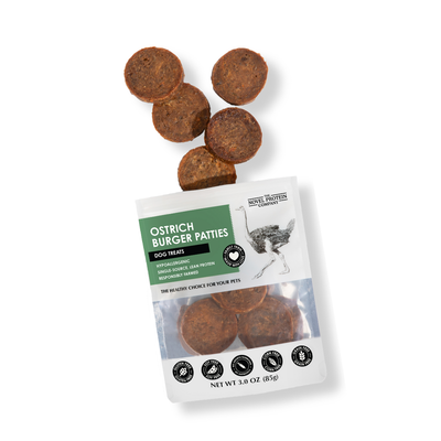 The Novel Protein Company Ostrich Burger Patties