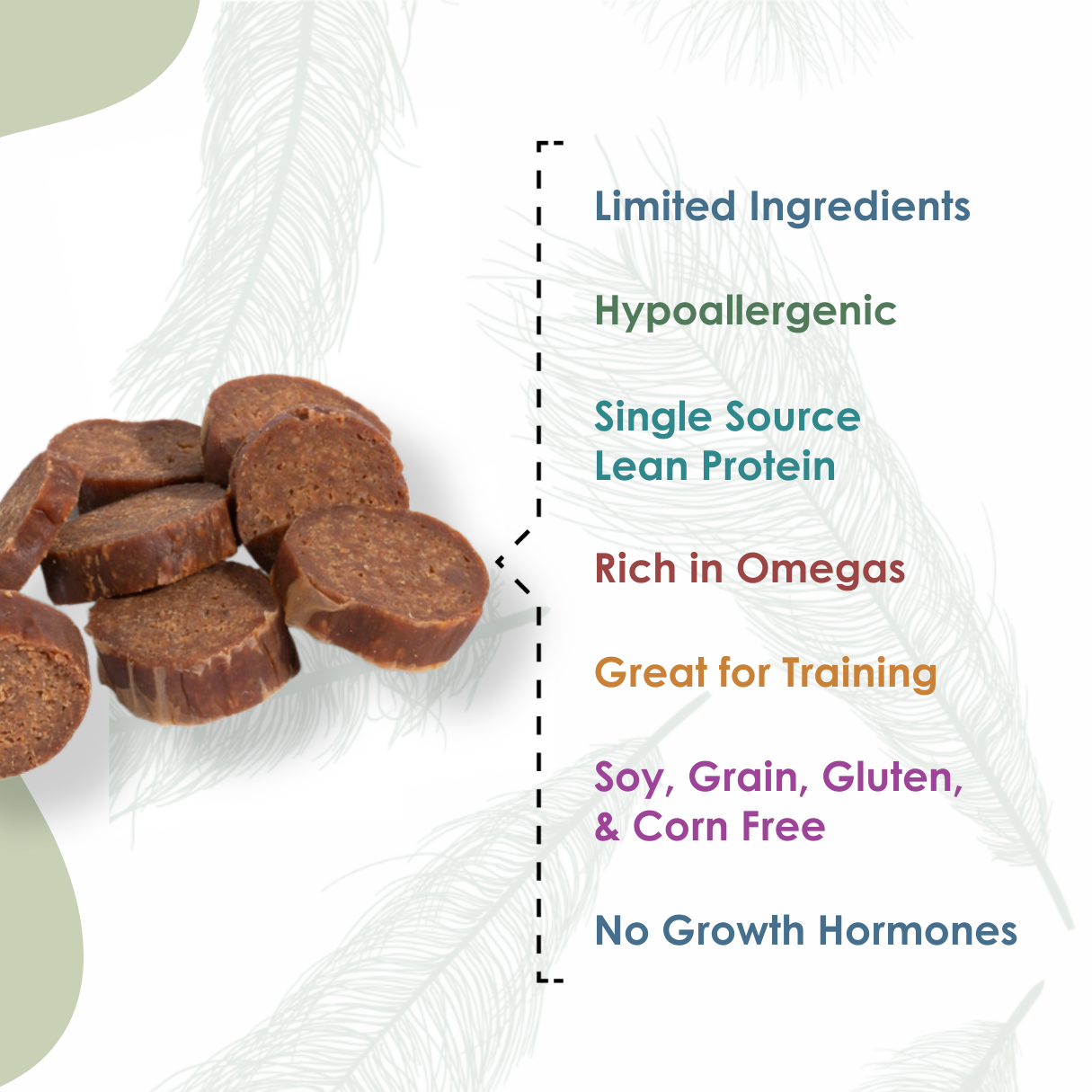 The Novel Protein Company Ostrich Liver Roll Benefits