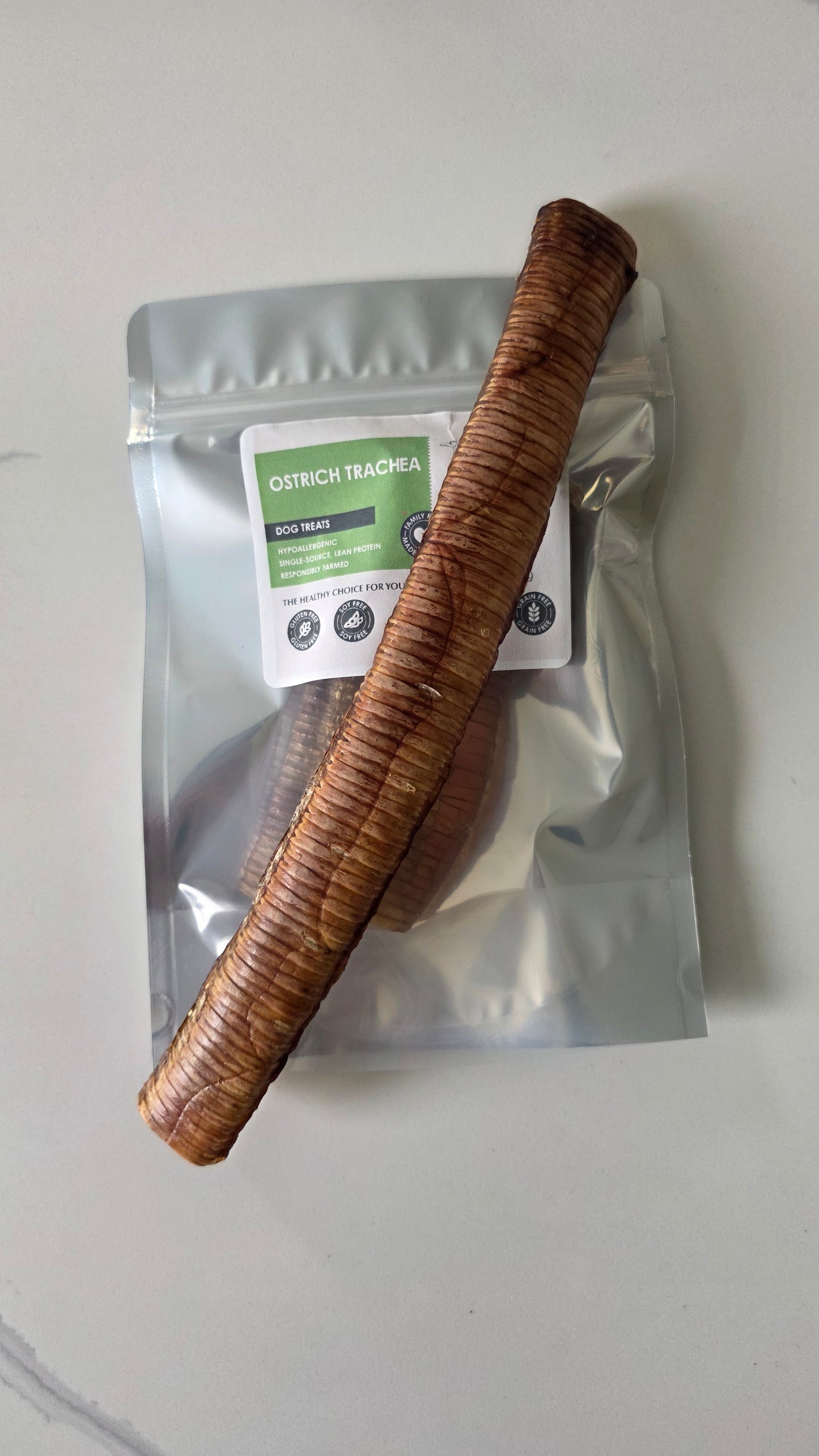 Ostrich Trachea Dog Chews