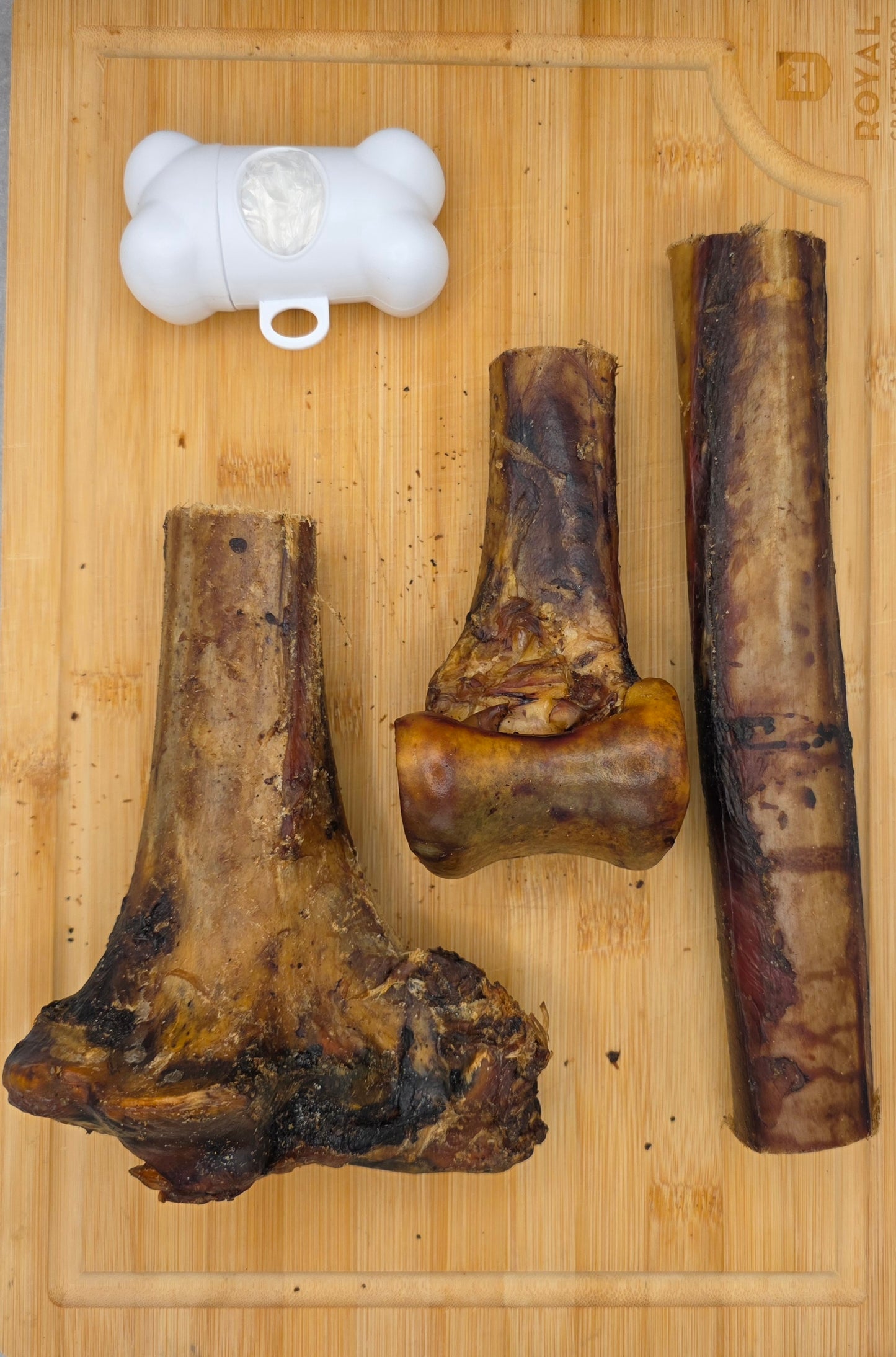 Ostrich Marrow Bone & Knuckle Trio